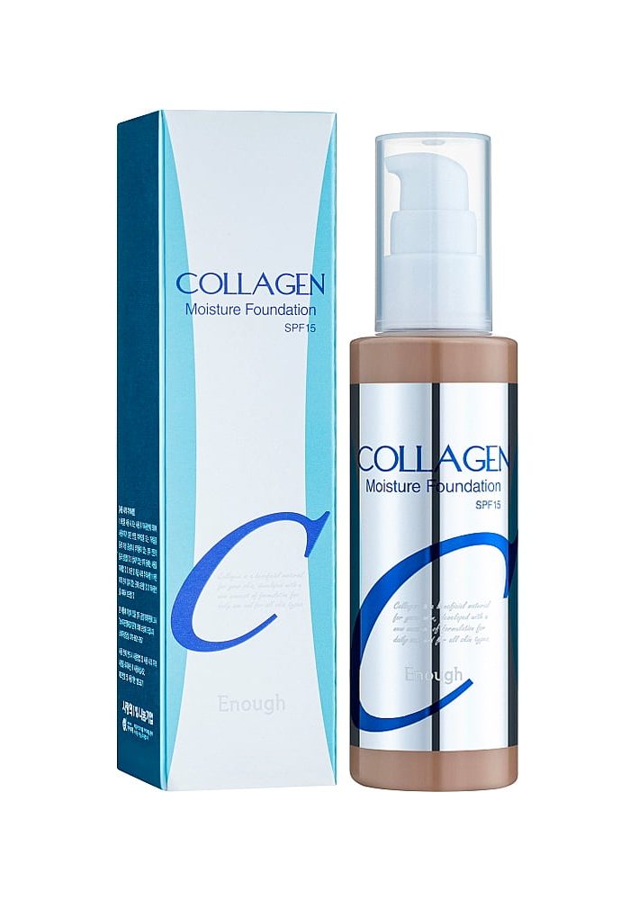 Тональная основа увлажняющая с коллагеном |100 ml| ENOUGH Collagen Moisture Foundation