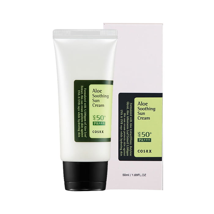 Coarx_Aloe_Soothing_Sun_Cream_SPF50_PA_DP2_procosmetics_by Солнцезащитный крем для лица