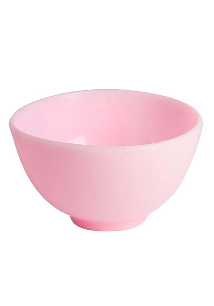 Чаша косметическая для размешивания маски розовая |1 шт | AH Tools Rubber Bowl Small 300cc (Pink)