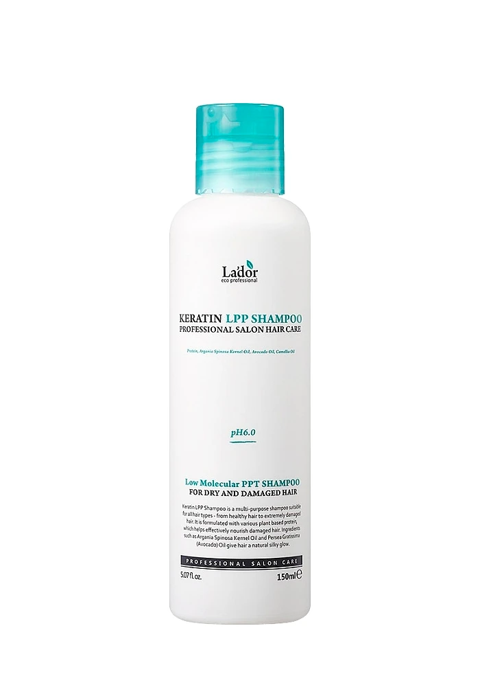 Беcсульфатный протеиновый шампунь |150 ml| La'dor Keratin LPP Shampoo
