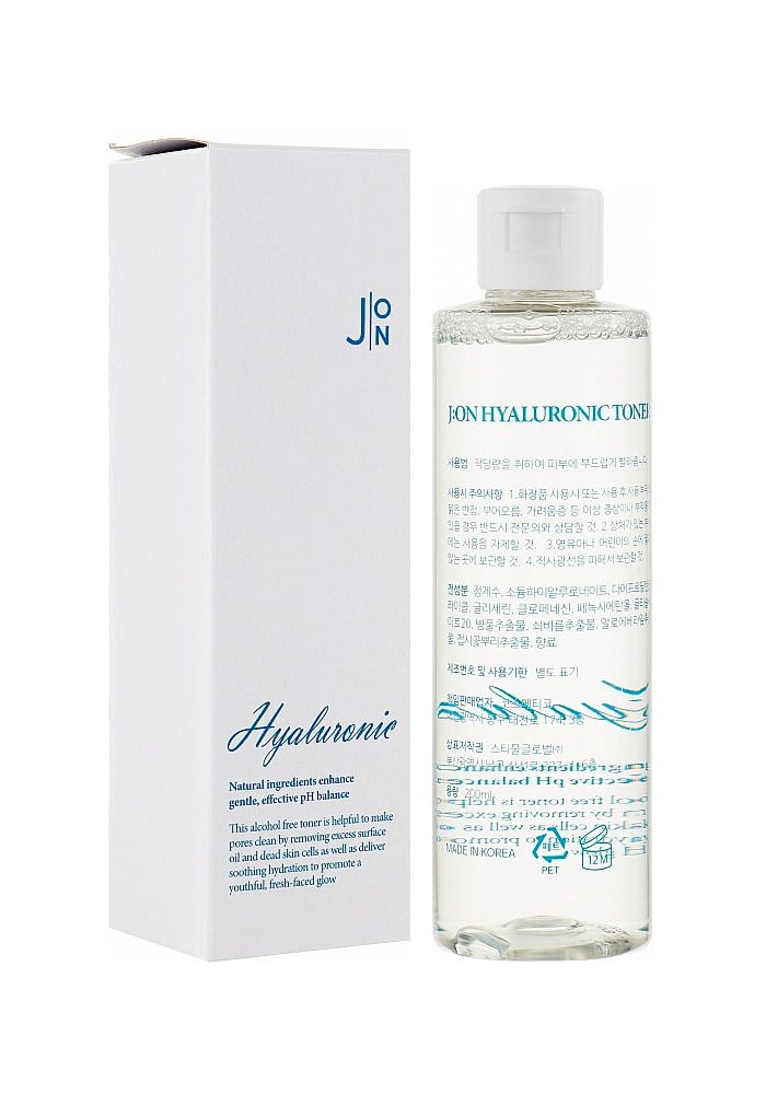 JON_Hyaluronic_Toner_01_procosmetics_by Тонер для лица с гиалуроновой кислотой |200 ml| J:ON Hyaluronic Toner