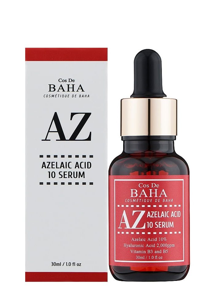 Противовоспалительная сыворотка с азелаиновой кислотой |30 ml| Cos De BAHA AZ Azelaic Acid 10 Serum