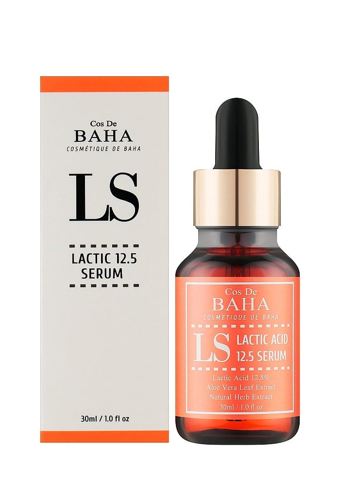 Cos_De_BAHA_Lactic_Acid_Serum_01_procosmetics_by Обновляющая сыворотка с молочной кислотой 12,5% |30 ml| Cos De Baha Lactic Acid Serum