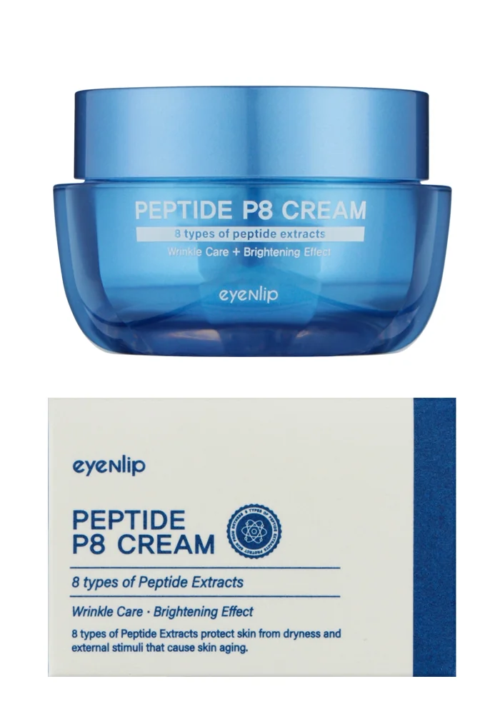 Eyenlip_Peptide_P8_Cream_001_procosmetics_by Крем для лица антивозрастной с пептидами |50 g| Eyenlip Peptide P8 Cream