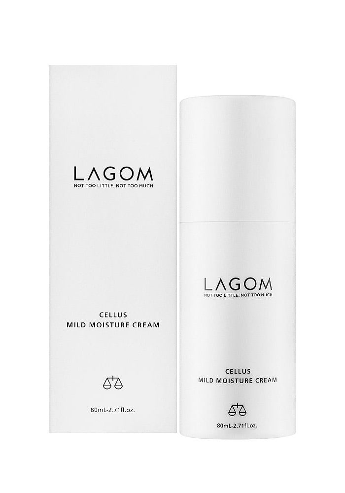 Lagom_Cellus_Mild_Moisture_Cream_01_procosmetics_by Легкий увлажняющий крем с мочевиной |80 ml| LAGOM Cellus Mild Moisture Cream