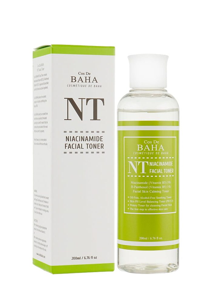 Тонер для проблемной кожи с ниацинамидом |200 ml| Cos De Baha NT Niacinamide Toner