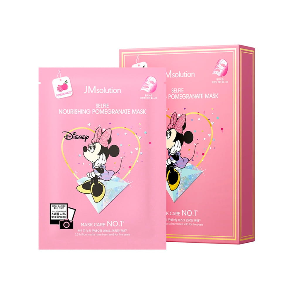 JMsolution_Disney_Selfie_Nourishing_Pomegranate_Mask_01_procosmetics_by Питательная маска с гранатом Jmsolution Selfie Nourishing Pomegranate Mask