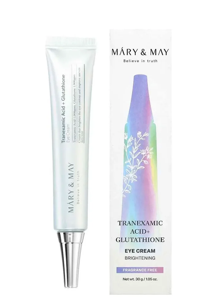 Mary&May_Tranexamic_Acid_Glutathion_Eye_Cream_02_procosmetics_by Крем для век с транексамовой кислотой |30 ml| Mary&May Tranexamic Acid Glutathion Eye Cream