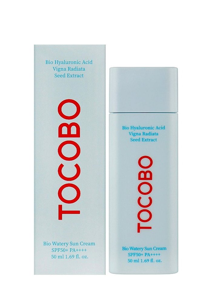Лёгкий увлажняющий солнцезащитный крем |50 ml| Tocobo Bio Watery Sun Cream SPF50+ PA++++