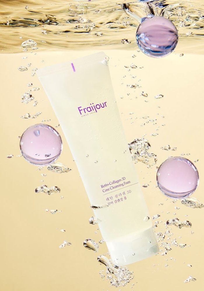 Пенка для умывания с коллагеном и ретинолом Fraijour Retin-Collagen 3D Core Cleansing Foam