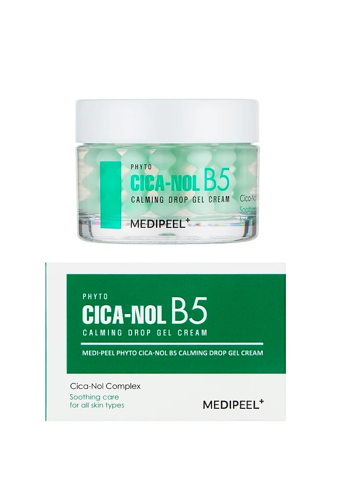 Успокаивающий капсульный фито-крем |50 ml| Medi-Peel Phyto CICA-Nol B5 Calming Drop Gel Cream