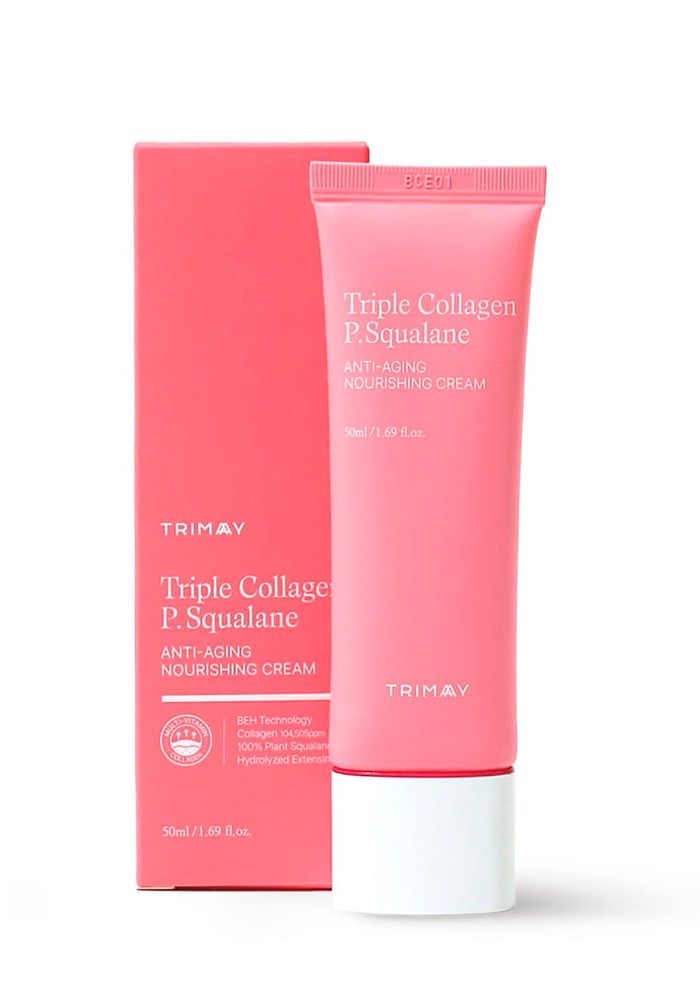 Trimay_Triple_Collagen_P.Squalane_Anti-Aging_Nourishing_Cream_01_procosmetics_by Питательный антивозрастной крем Trimay Triple Collagen P.Squalane Anti-Aging Nourishing Cream