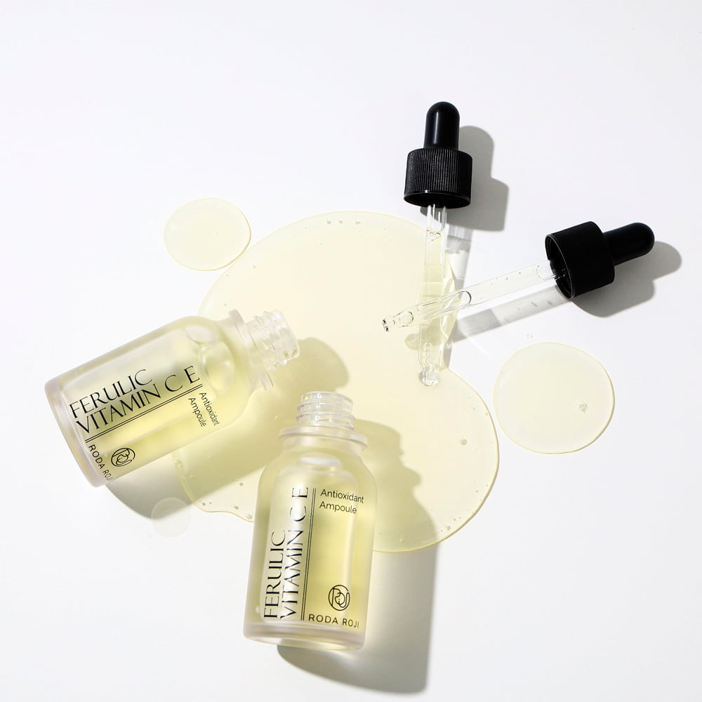 Антиоксидантная ампула с феруловой кислотой RODA ROJI Ferulic Vitamin C E Antioxidant Ampoule