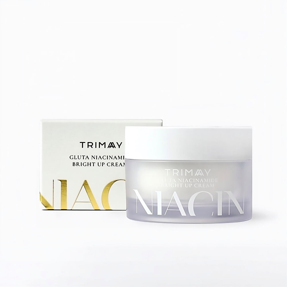 Trimay_Gluta_Niacinamide_Bright_Up_Cream_01_procosmetics_by Осветляющий крем на основе рисовых отрубей с ниацинамидом Trimay Gluta Niacinamide Bright Up Cream