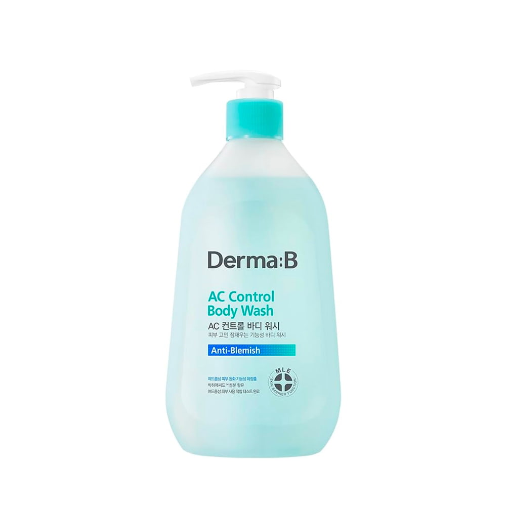 DermaB_AC_Control_Body_Wash_01_procosmetics_by Ламеллярный гель для душа против воспалений Derma:B AC Control Body Wash