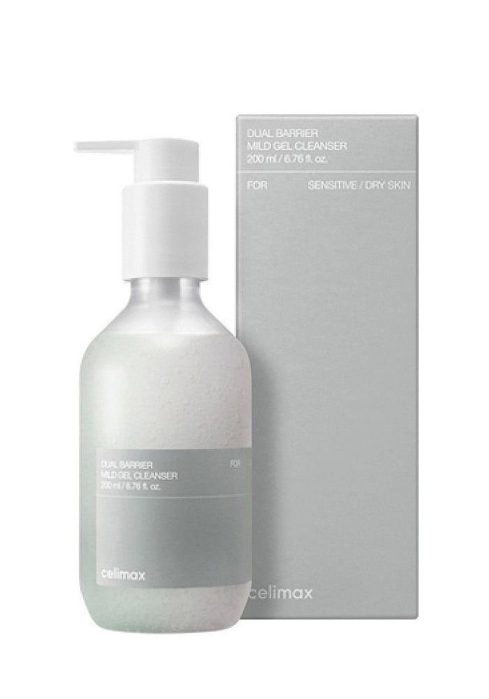 Нежный гель-пенка для умывания с комплексом церамидов Celimax Dual Barrier Mild Gel Cleanser