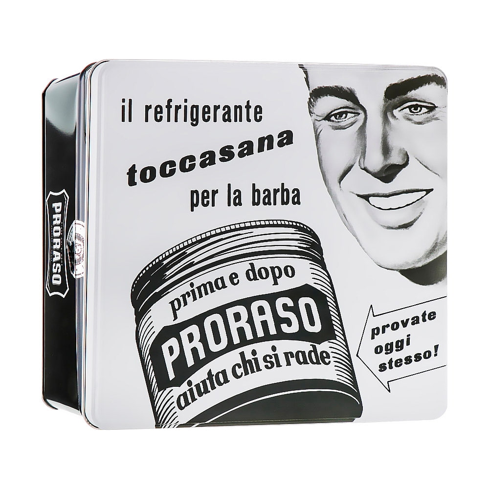 Proraso_Vintage_Selection_Toccasana_01_procosmetics_by Набор для бритья в подарочной упаковке |3 в 1| Proraso White Vintage Selection Toccasana Gift Set (3 pcs)
