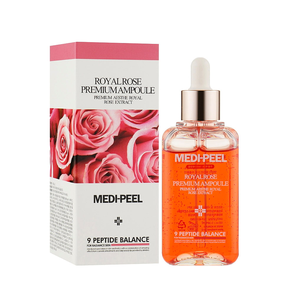 Medi_Peel_Luxury_Royal_Rose_Ampoule_01_procosmetics_by Ампульная сыворотка с розой и пептидами |100 ml| Medi-Peel Royal Rose Premium Ampoule