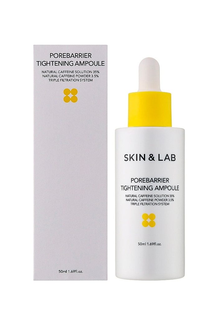 SKIN&LAB_Porebarrier_Tightening_Ampoule_01_procosmetics_by Ампула для сужения пор |50 ml| SKIN&LAB Porebarrier Tightening Ampoule