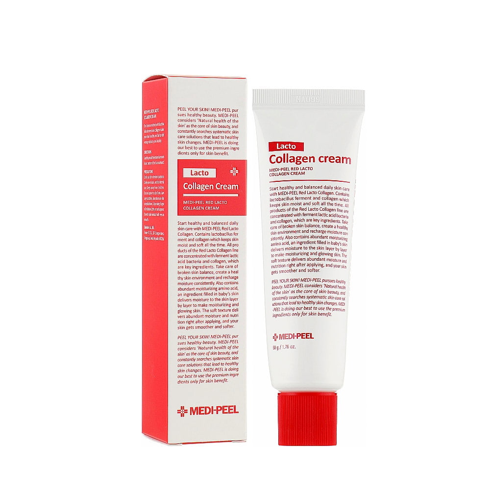 Medi-Peel_Red_Lacto_Collagen_Cream_01_procosmetics_by Укрепляющий крем с коллагеном и лактобактериями |50 g| Medi-Peel Red Lacto Collagen Cream