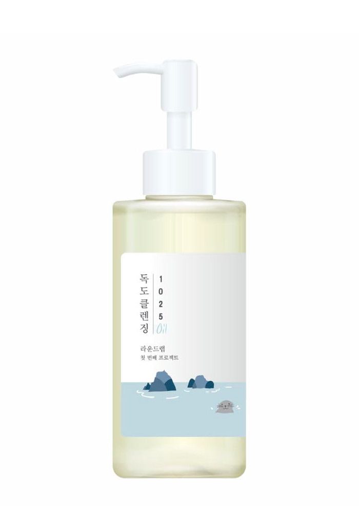 Лёгкое гидрофильное масло с морской водой |200 ml| Round Lab 1025 Dokdo Cleaning Oil