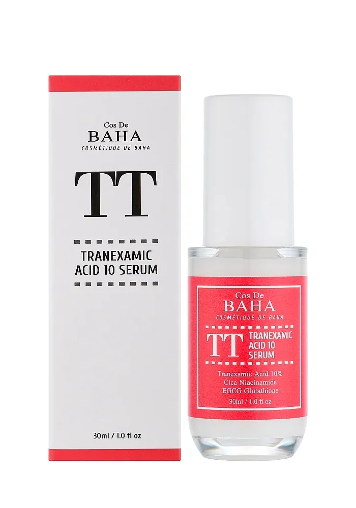 Сыворотка против пигментации и покраснения с 10% транексамовой кислотой |30 ml| Cos De BAHA Tranexamic Acid 10 Serum