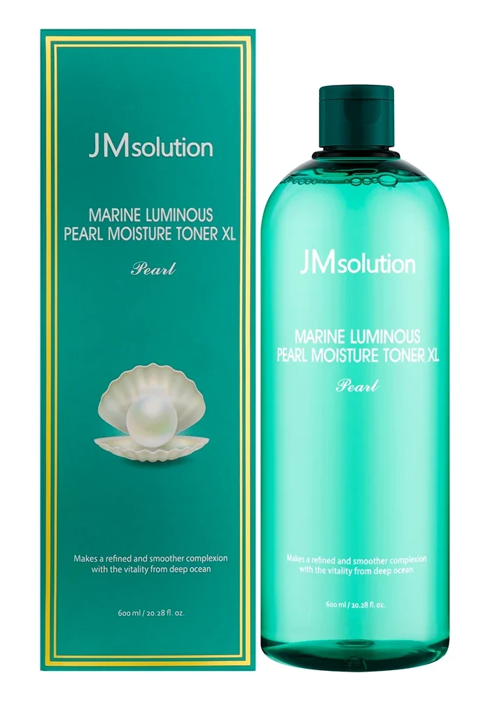 Тонер для лица с экстрактом жемчуга |600 ml| JMsolution Marine Luminous Pearl Deep Moisture Toner