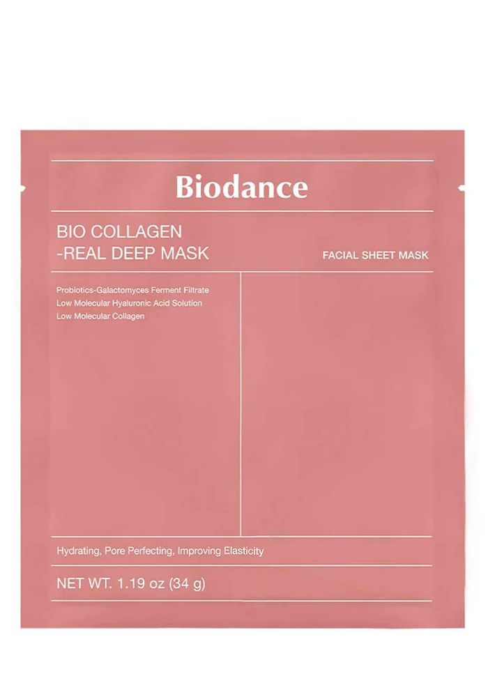 Ночная гидрогелевая маска с коллагеном для эластичности кожи |34 g| Biodance Bio-Collagen Real Deep Mask