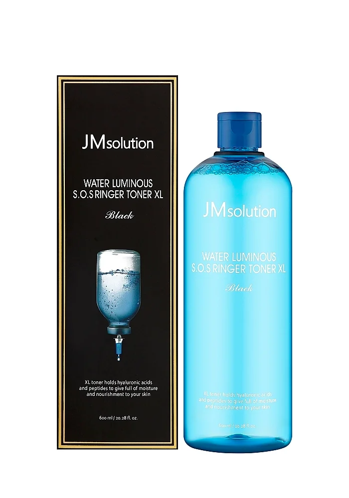 Увлажняющий тоник с пептидами и гиалуроновой кислотой |600 ml| JMsolution Water Luminous SOS Ringer Toner XL