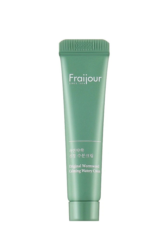 Легкий увлажняющий крем с полынью |10 ml| Fraijour Original Herb Wormwood Calming Watery Cream (mini)