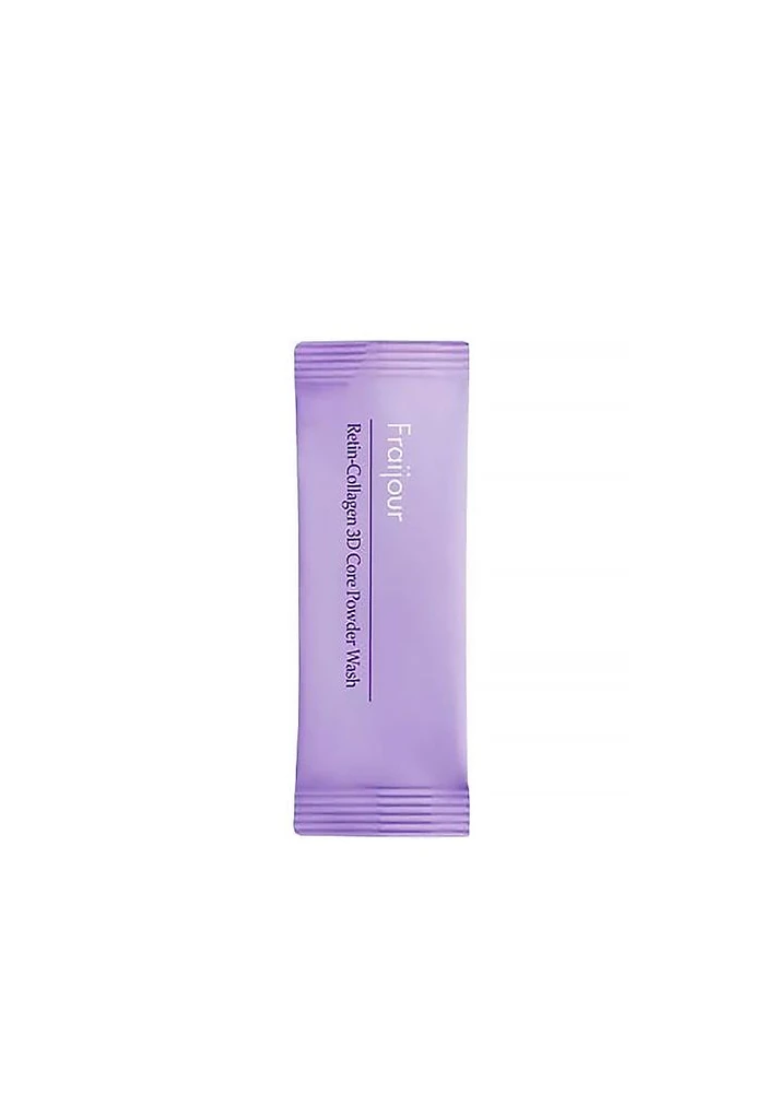 Мягкая энзимная пудра с коллагеном и ретинолом |1 g| Fraijour Retin-Collagen 3D Core Powder Wash