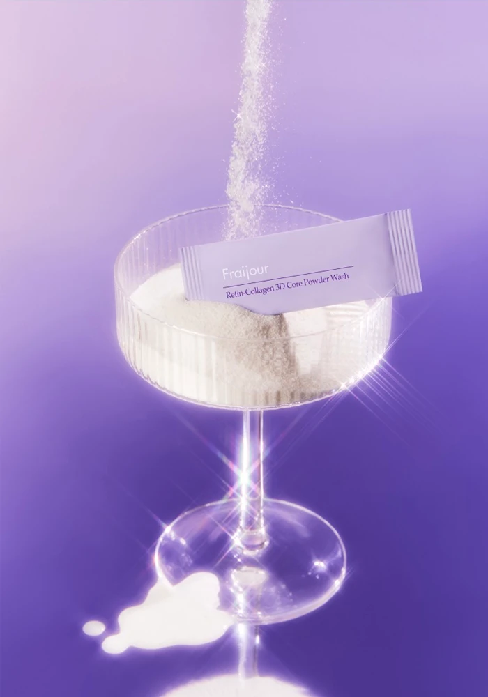 Мягкая энзимная пудра с коллагеном и ретинолом |1 g| Fraijour Retin-Collagen 3D Core Powder Wash
