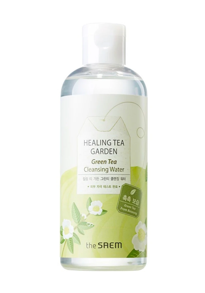 Очищающая вода с экстрактом зеленого чая |300 ml| The Saem Healing Tea Garden Green Tea Cleansing Water