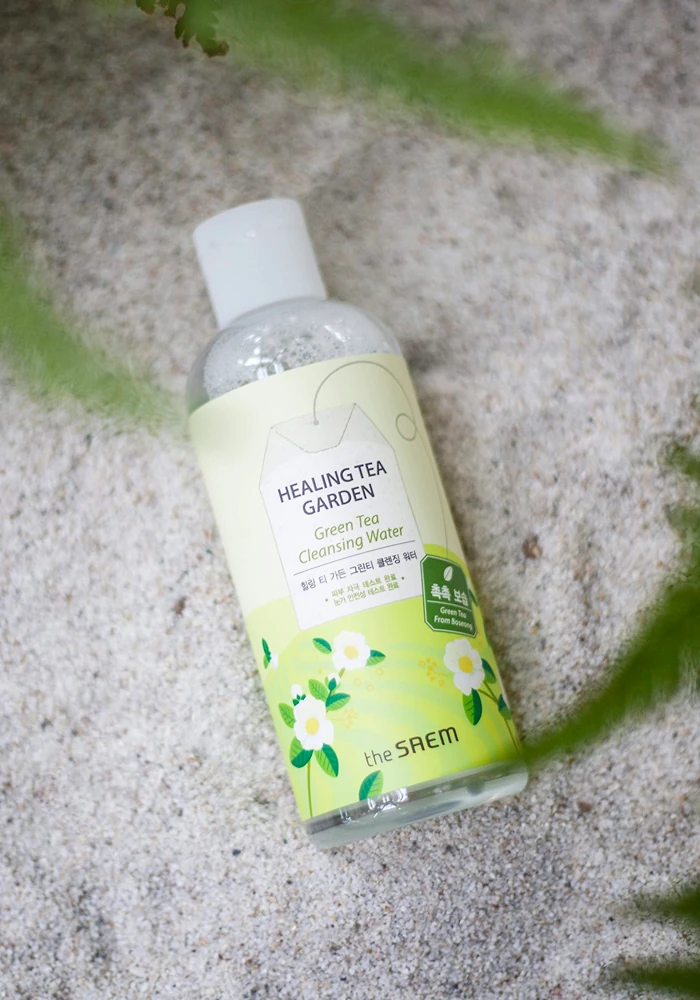 Очищающая вода с экстрактом зеленого чая |300 ml| The Saem Healing Tea Garden Green Tea Cleansing Water