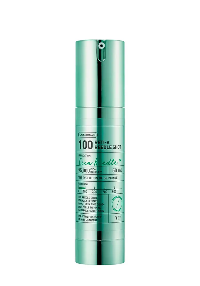 VT_Cosmetics_Reti-A_Reedle_Shot_100_01_procosmetics_by Бустер-сыворотка с микроиглами и ретинолом |50 ml| VT Cosmetics Reti-A Reedle Shot 100