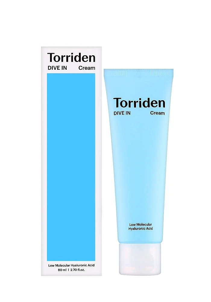 Интенсивный увлажняющий крем |80 ml| Torriden DIVE IN Low Molecular Hyaluronic Acid Cream