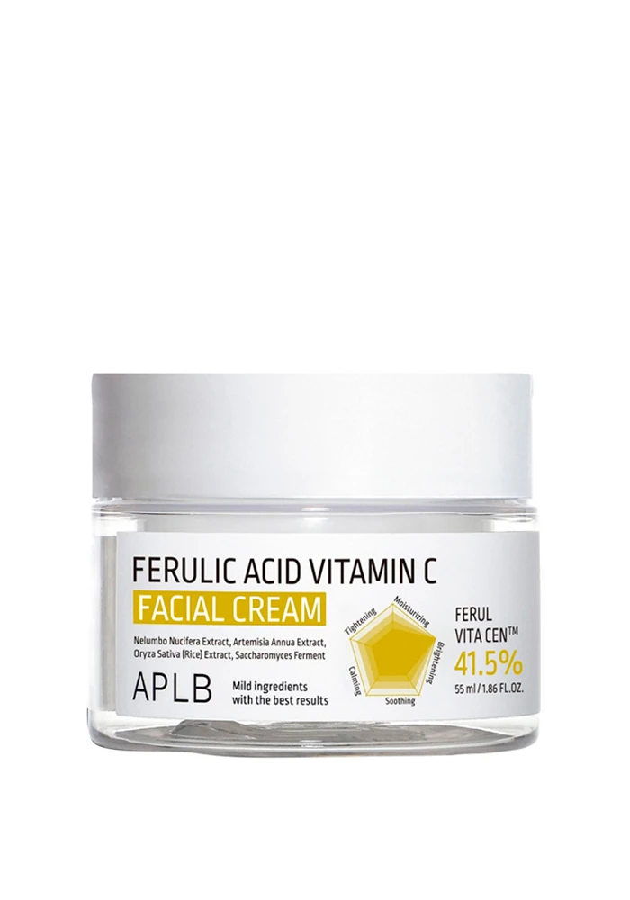 APLB_Ferulic_Acid_Vitamin_C_Facial_Cream_01_procosmetics_by Крем для лица с феруловой кислотой и витамином C |55 ml| APLB Ferulic Acid Vitamin C Facial Cream