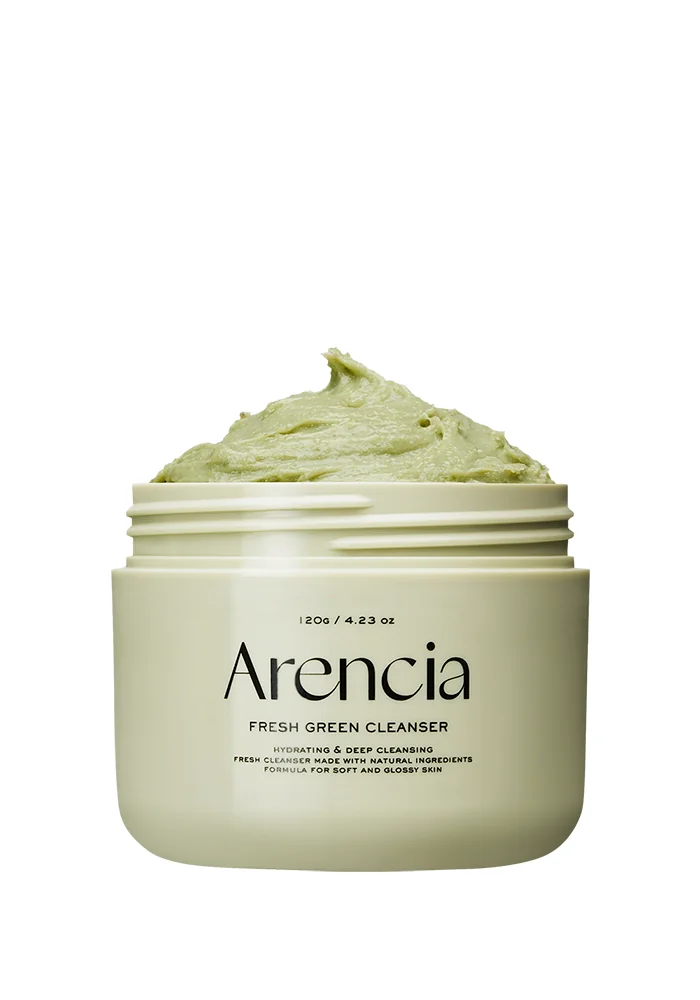 Arencia_Fresh_Green_Rice_Mochi_Cleanser_01_procosmetics_by Очищающее средство с зелёным чаем и центеллой |120 g| Arencia Fresh Green Rice Mochi Cleanser
