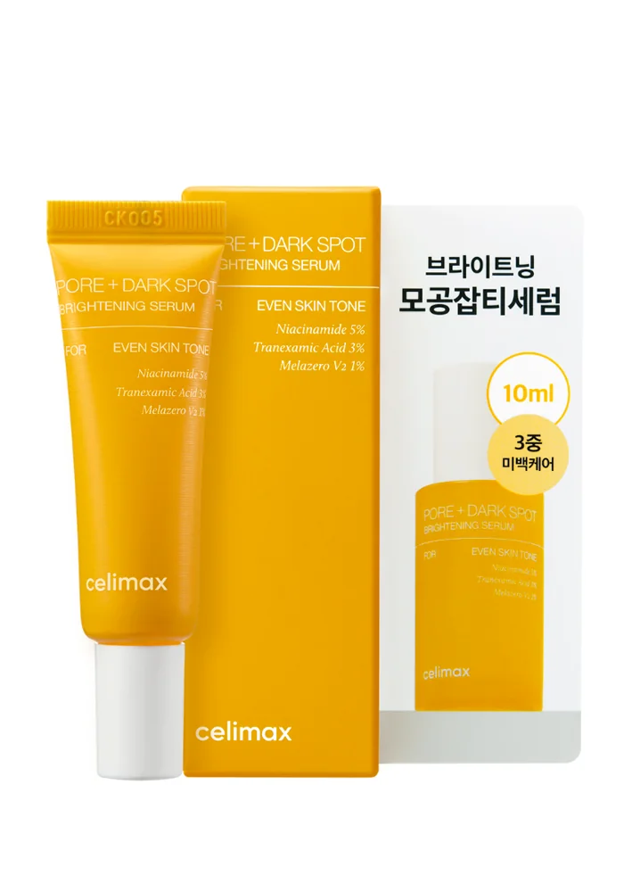 Сыворотка для выравнивания тона и рельефа кожи (миниатюра) |10 ml| Celimax Pore+Dark Spot Brightening Serum (mini)