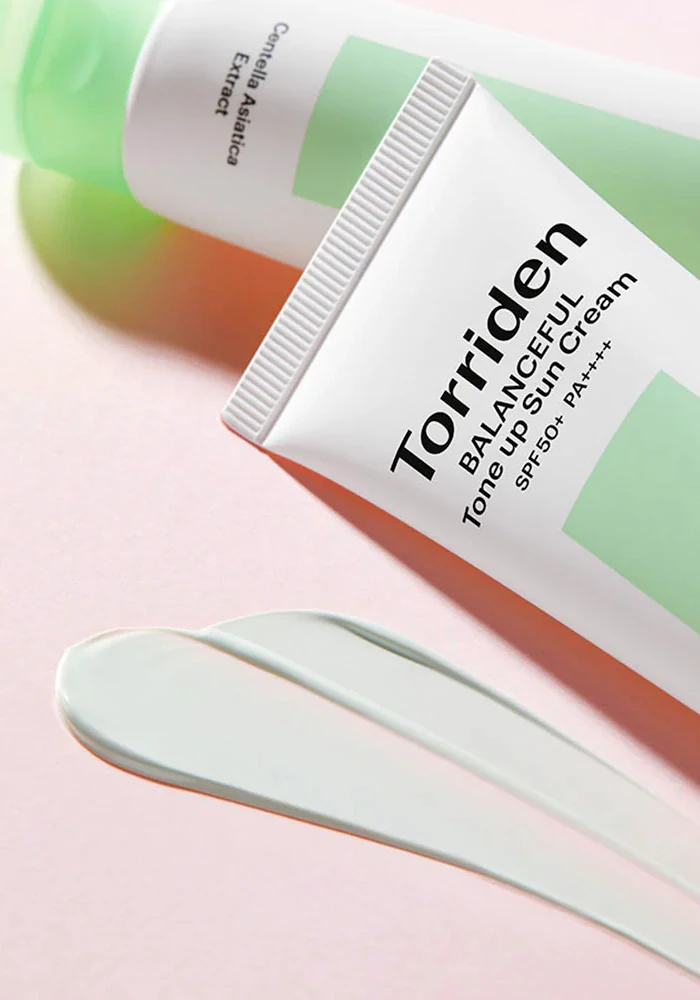 Солнцезащитный тонирующий крем для лица |60 ml| Torriden Balanceful Tone-up Sun Cream SPF50+ PA++++