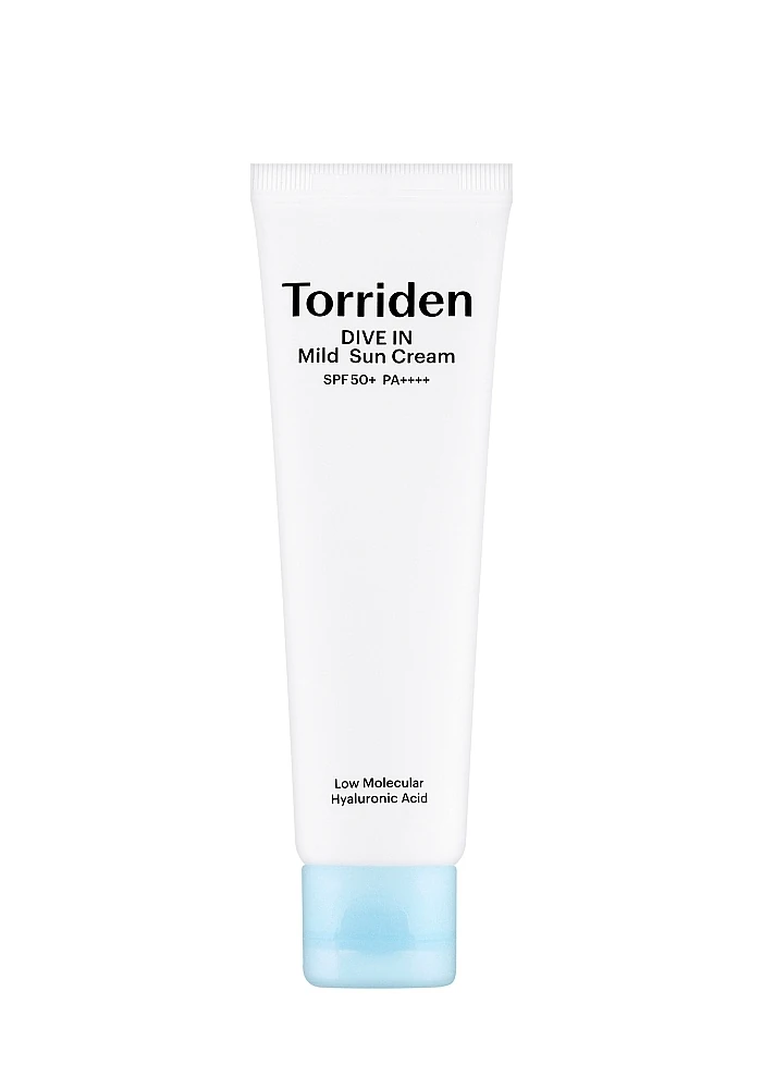 Увлажняющий минеральный солнцезащитный крем |60 ml| Torriden Dive In Low Mild Sun Cream SPF50+ PA++++