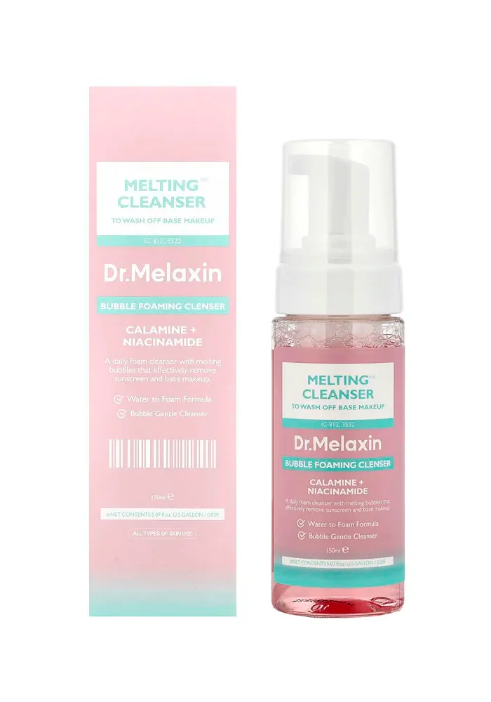 Dr.Melaxin_Melting_Cleanser_01_procosmetics_by Пенящееся очищающее средство для всех типов кожи |150 ml| Dr.Melaxin Melting Cleanser