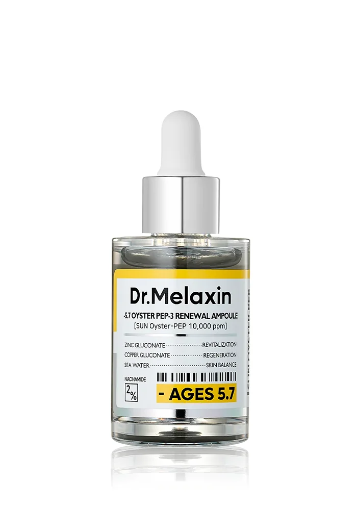 Dr.Melaxin_Oyster_Pep3_Renewal_Ampoule_01_procosmetics_by Сыворотка с экстрактом устрицы |30 ml| Dr.Melaxin Oyster Pep3 Renewal Ampoule — изображение 1