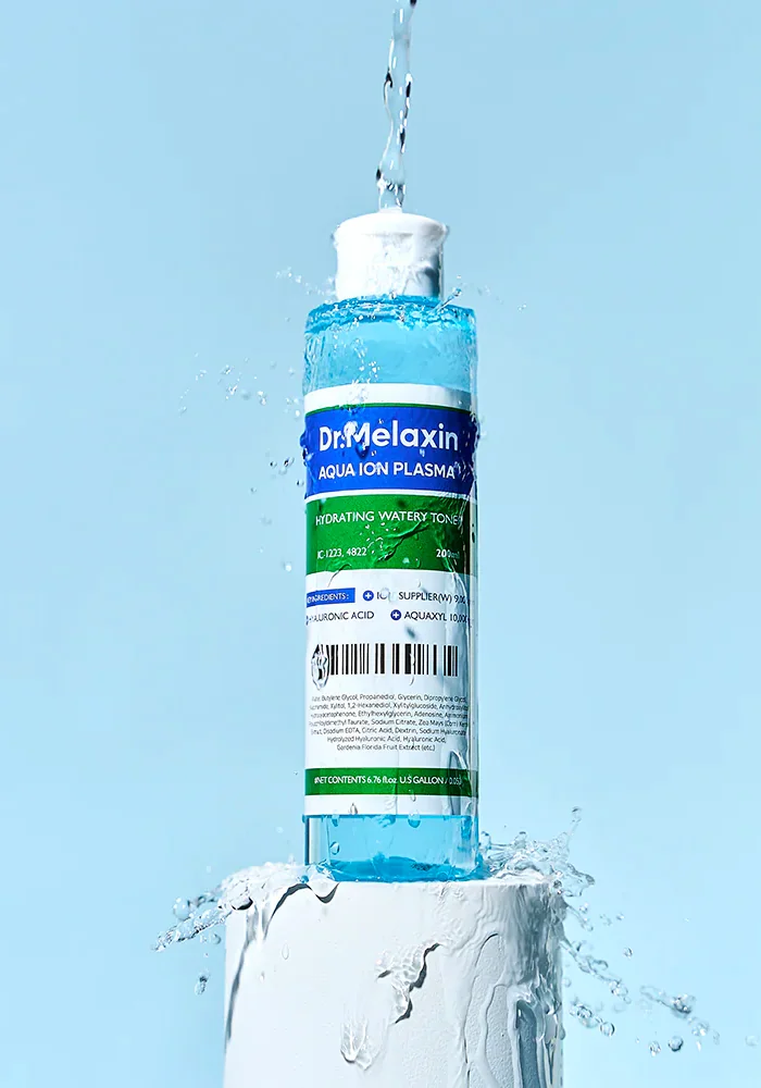 Ультраувлажняющий тонер с аква-ионной плазмой |200 ml| Dr.Melaxin Aqua Ion Plasma Water Toner