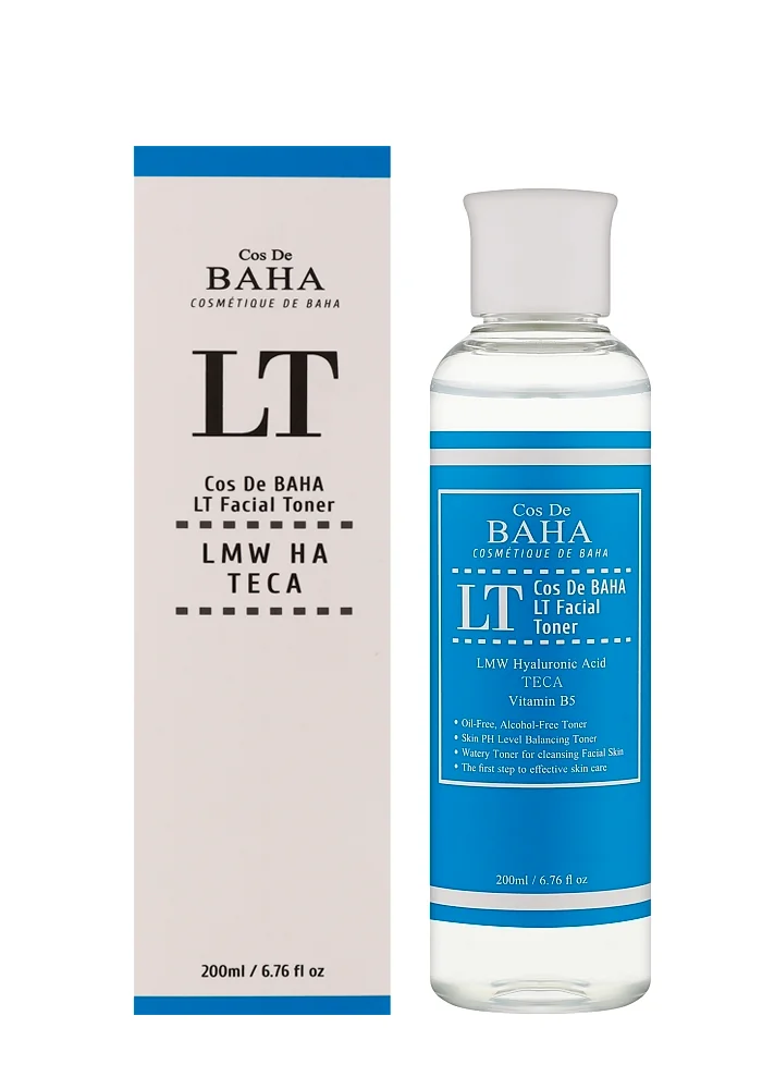 Тонер с низкомолекулярной гиалуроновой кислотой |30 ml| Cos de BAHA LT Facial Toner LMW HA TECA