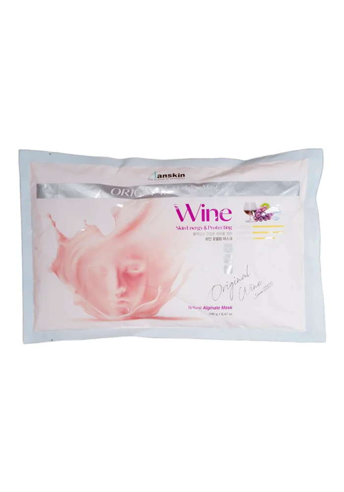 Альгинатная маска с экстрактом вина ПАКЕТ |240 g| Anskin Wine Original Modeling Mask