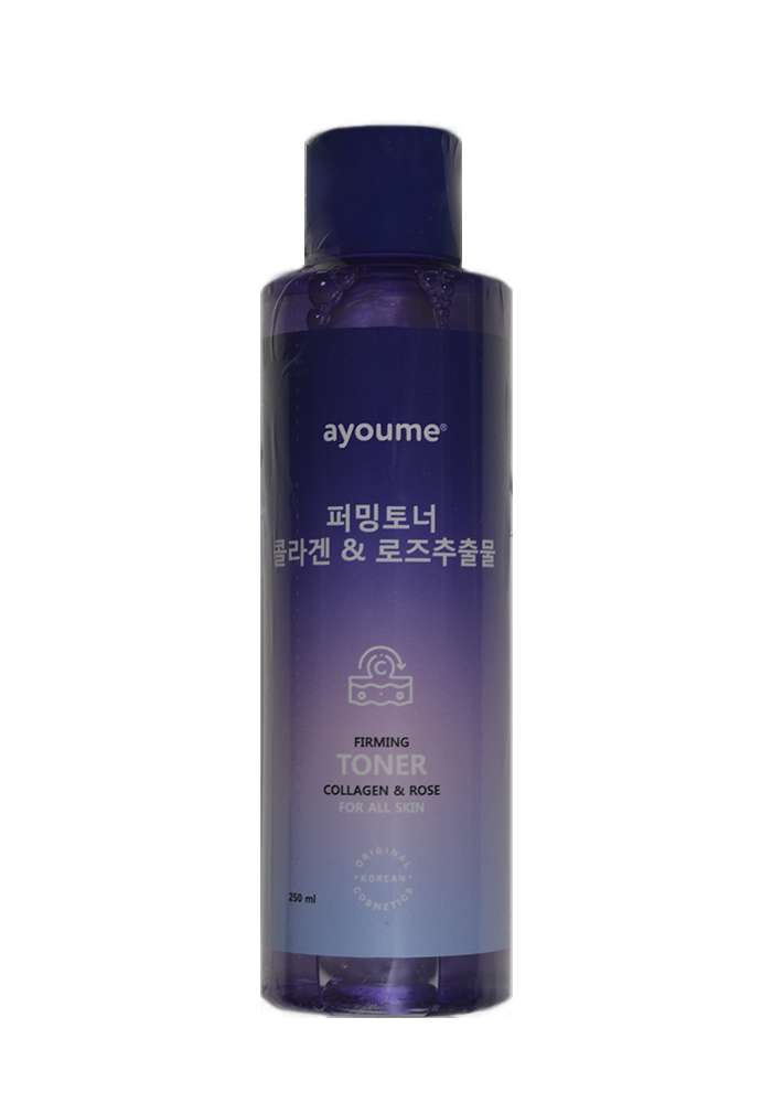 Тонер для лица укрепляющий с коллагеном и экстрактом розы |250 ml| AYOUME Firming TONER - Collagen & Rose