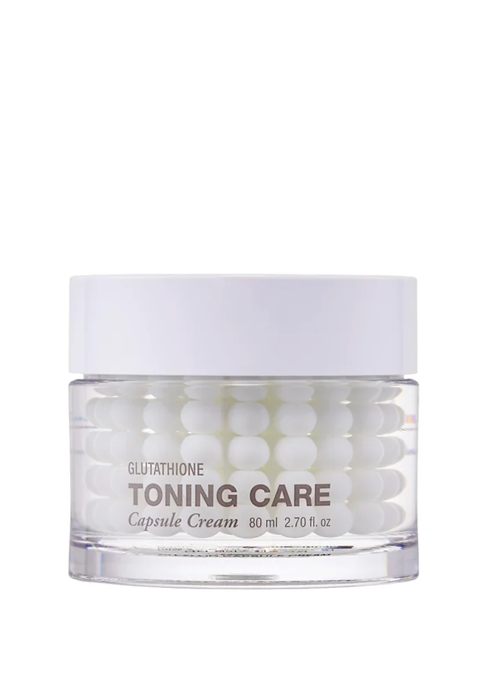 Осветляющий крем капсульный с глутатионом |80 ml| DR.CELLIO Toning Care Capsule Cream