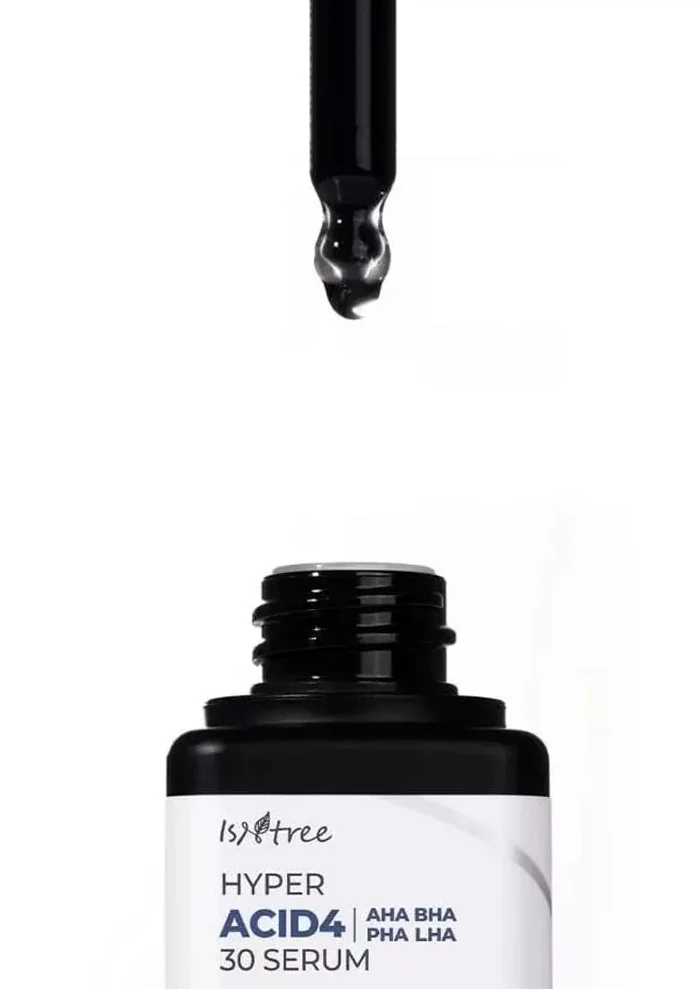 Пилинг-сыворотка с комплексом кислот |20 ml| IsNtree Hyper Acid4 AHA BHA PHA LHA 30 Serum — изображение 2
