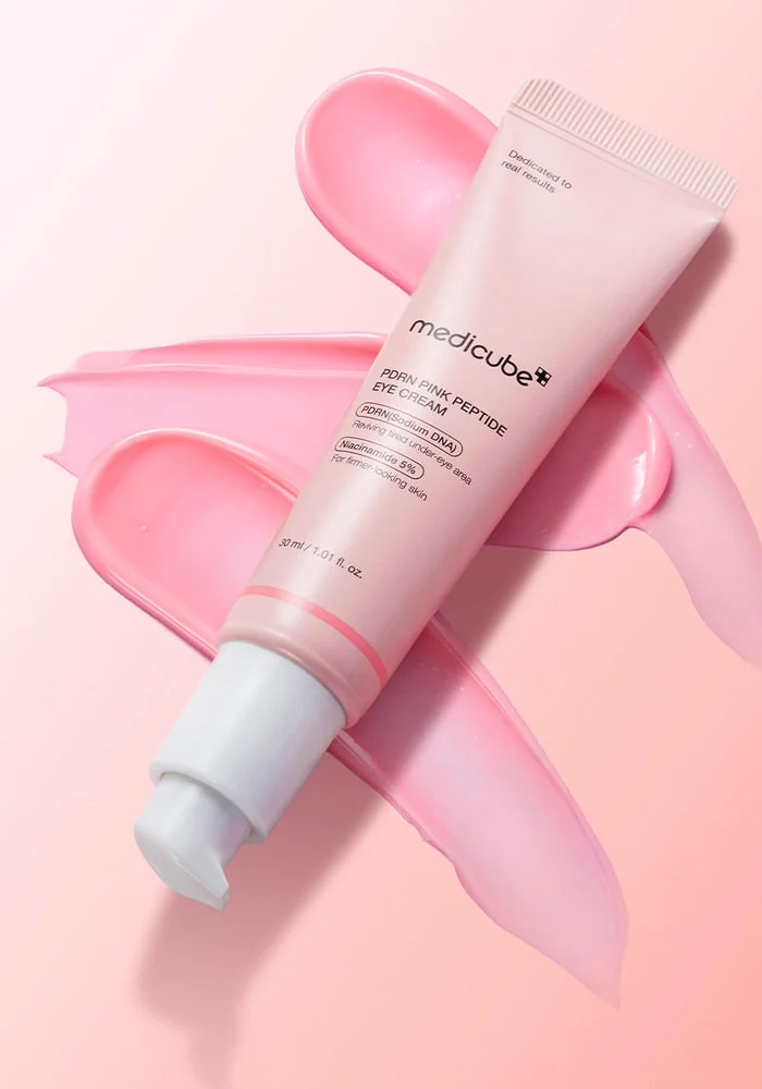 Осветляющий крем для век с ПДРН и пептидами |30 ml| medicube PDRN Pink Peptide Eye Cream